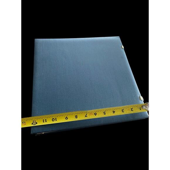 Creative Memories 12x12 Scrapbook Album Blue with Extra White Pages Pack - Picture 4 of 12